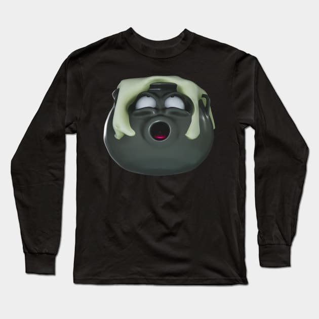 C. Cauldron Long Sleeve T-Shirt by NecroCaticGames